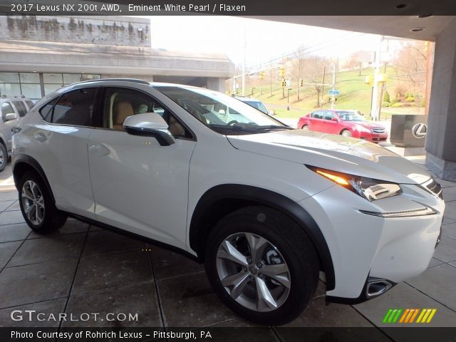 2017 Lexus NX 200t AWD in Eminent White Pearl