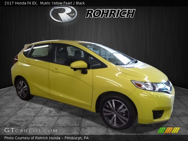 2017 Honda Fit EX in Mystic Yellow Pearl