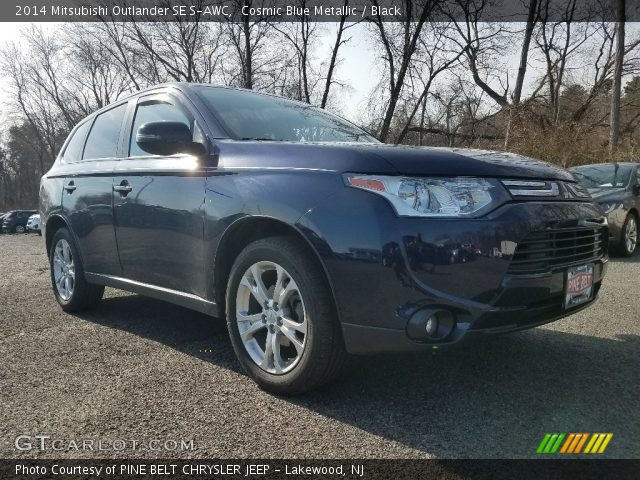 2014 Mitsubishi Outlander SE S-AWC in Cosmic Blue Metallic