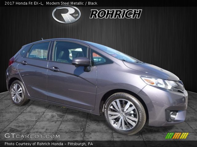 2017 Honda Fit EX-L in Modern Steel Metallic