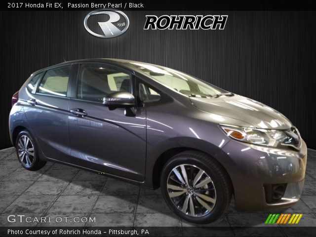 2017 Honda Fit EX in Passion Berry Pearl