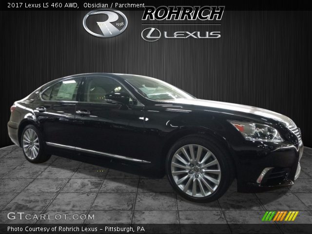 2017 Lexus LS 460 AWD in Obsidian