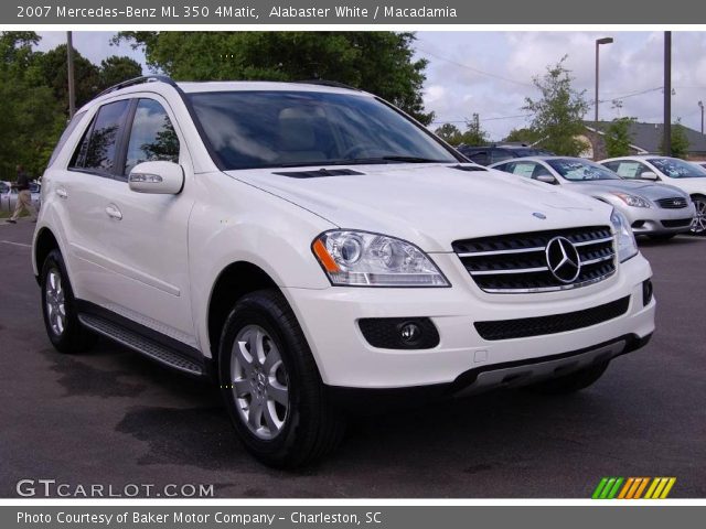 2007 Mercedes-Benz ML 350 4Matic in Alabaster White