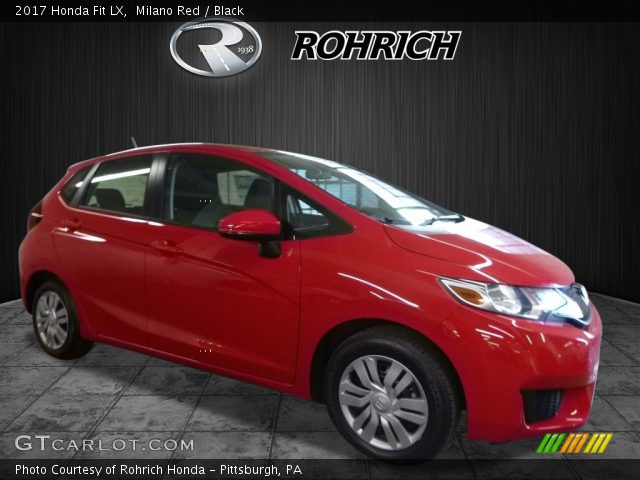 2017 Honda Fit LX in Milano Red