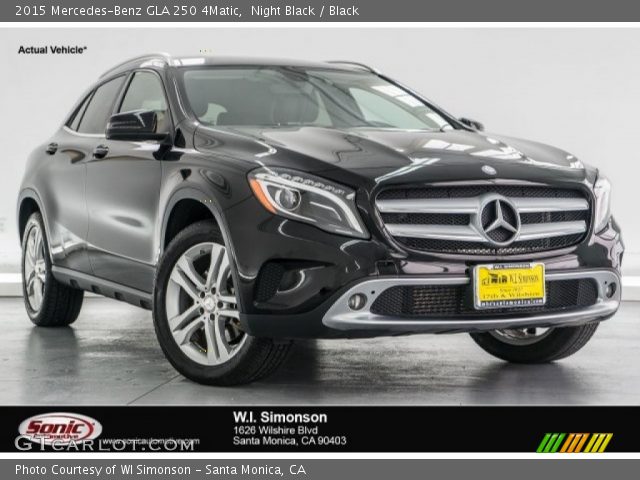 2015 Mercedes-Benz GLA 250 4Matic in Night Black