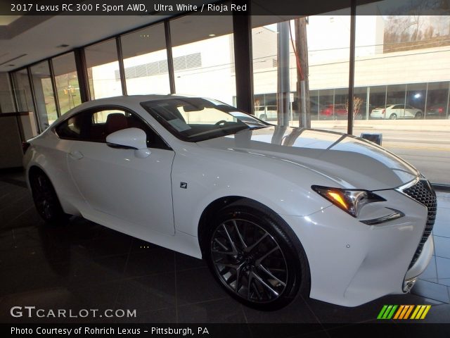 2017 Lexus RC 300 F Sport AWD in Ultra White