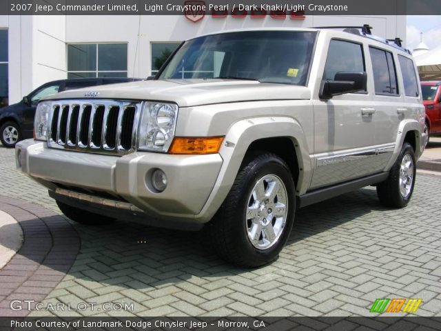 2007 Jeep Commander Limited in Light Graystone Pearl