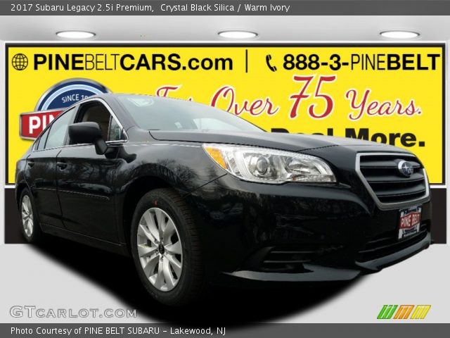 2017 Subaru Legacy 2.5i Premium in Crystal Black Silica