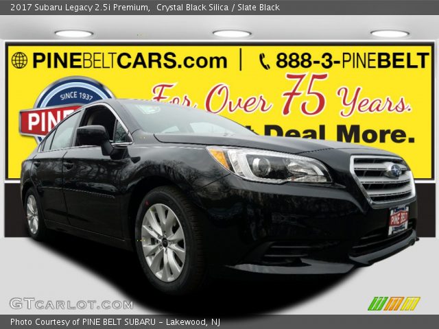 2017 Subaru Legacy 2.5i Premium in Crystal Black Silica