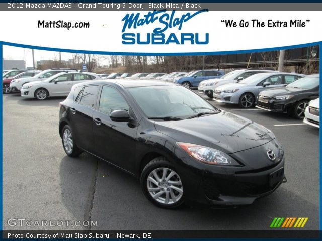2012 Mazda MAZDA3 i Grand Touring 5 Door in Black Mica