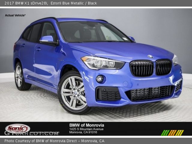 2017 BMW X1 sDrive28i in Estoril Blue Metallic