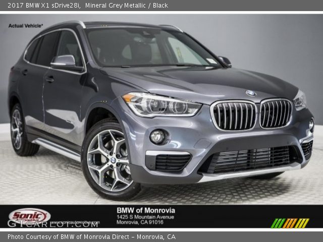 2017 BMW X1 sDrive28i in Mineral Grey Metallic