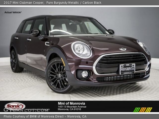 2017 Mini Clubman Cooper in Pure Burgundy Metallic