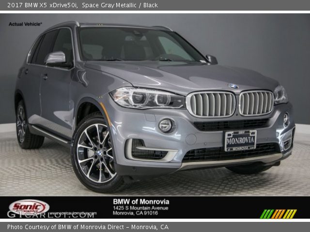 2017 BMW X5 xDrive50i in Space Gray Metallic