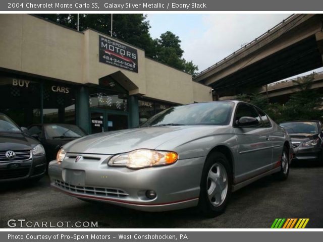 2004 Chevrolet Monte Carlo SS in Galaxy Silver Metallic