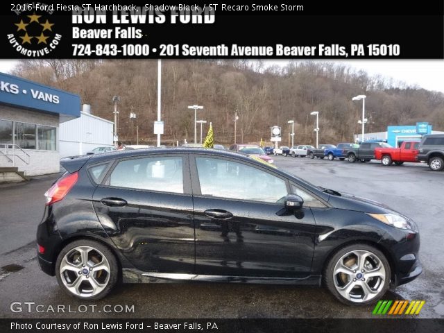 2016 Ford Fiesta ST Hatchback in Shadow Black