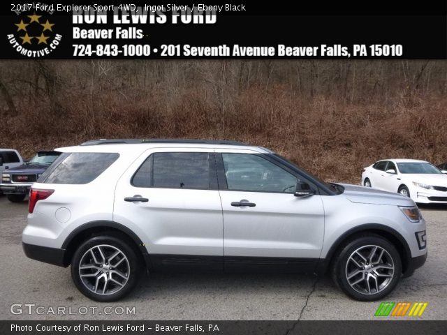 2017 Ford Explorer Sport 4WD in Ingot Silver