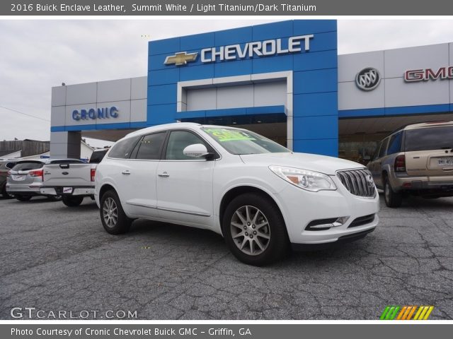2016 Buick Enclave Leather in Summit White