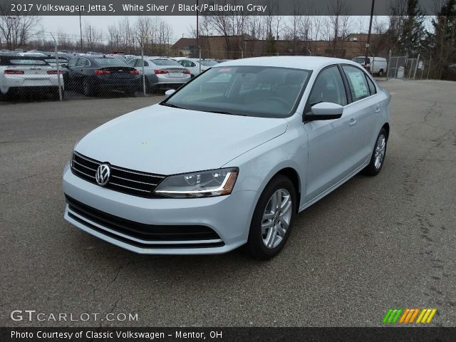 2017 Volkswagen Jetta S in White Silver