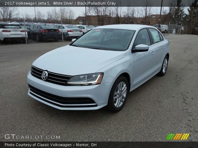 2017 Volkswagen Jetta S in White Silver