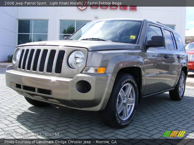 2008 Jeep Patriot Sport in Light Khaki Metallic