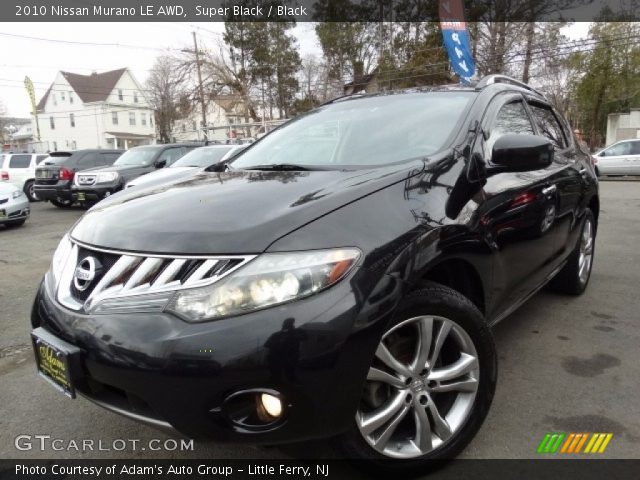 2010 Nissan Murano LE AWD in Super Black