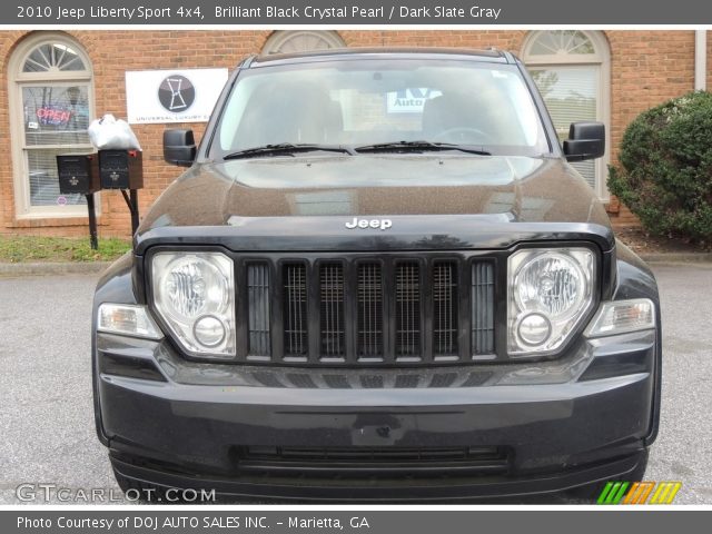 2010 Jeep Liberty Sport 4x4 in Brilliant Black Crystal Pearl