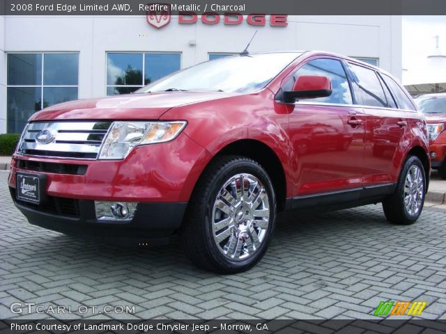 2008 Ford Edge Limited AWD in Redfire Metallic