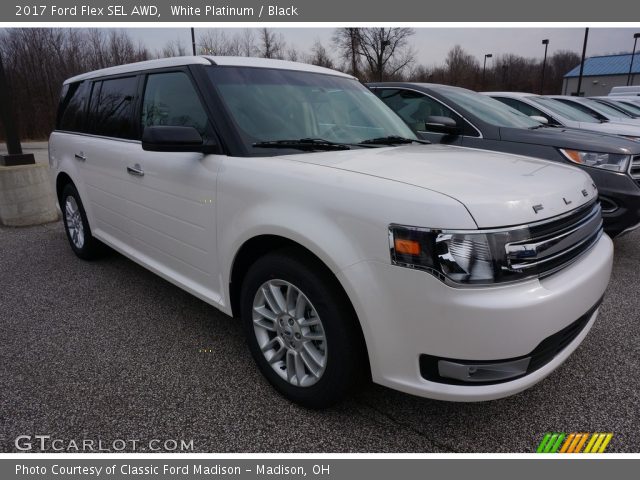 2017 Ford Flex SEL AWD in White Platinum