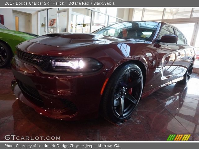2017 Dodge Charger SRT Hellcat in Octane Red