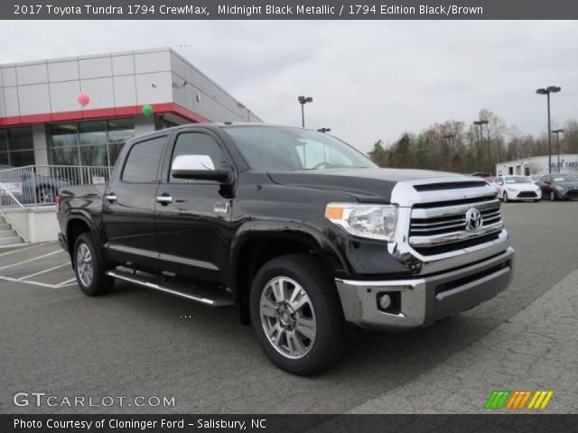 2017 Toyota Tundra 1794 CrewMax in Midnight Black Metallic