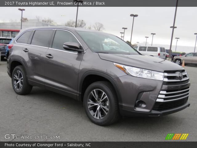 2017 Toyota Highlander LE in Predawn Gray Mica