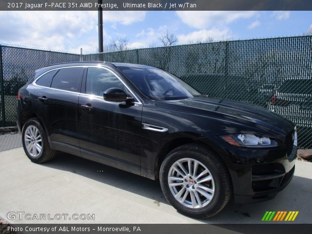 2017 Jaguar F-PACE 35t AWD Prestige in Ultimate Black