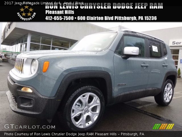 2017 Jeep Renegade Limited 4x4 in Anvil