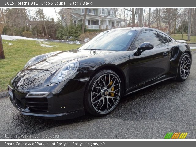 2015 Porsche 911 Turbo S Coupe in Black