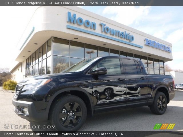 2017 Honda Ridgeline RTL-E AWD Black Edition in Crystal Black Pearl