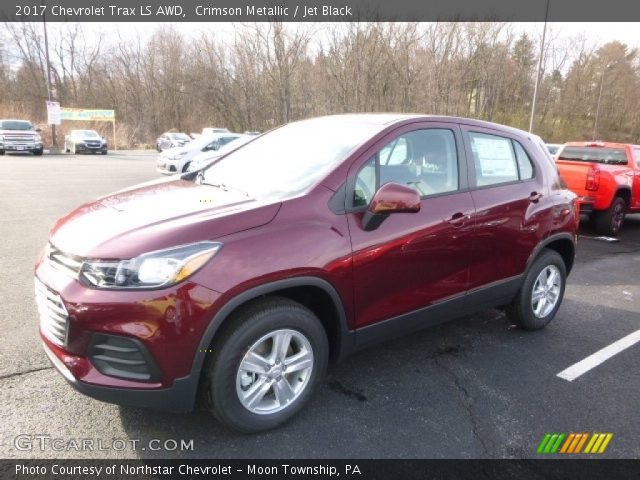 2017 Chevrolet Trax LS AWD in Crimson Metallic