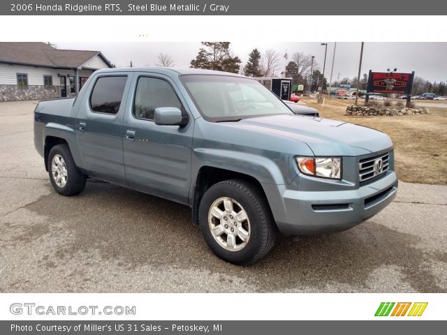 2006 Honda Ridgeline RTS in Steel Blue Metallic