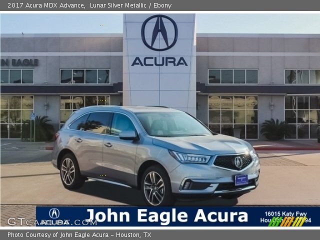 2017 Acura MDX Advance in Lunar Silver Metallic