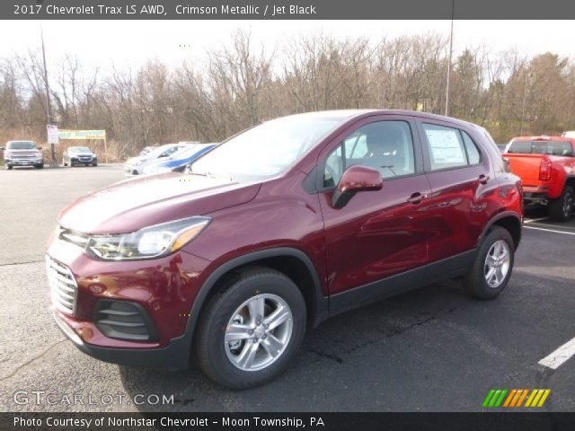 2017 Chevrolet Trax LS AWD in Crimson Metallic