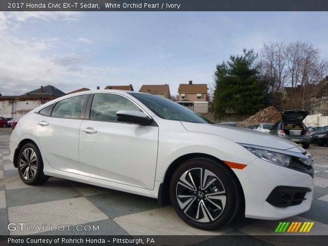 2017 Honda Civic EX-T Sedan in White Orchid Pearl