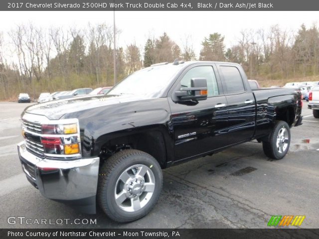 2017 Chevrolet Silverado 2500HD Work Truck Double Cab 4x4 in Black