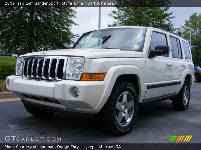 2009 Jeep Commander Sport in Stone White