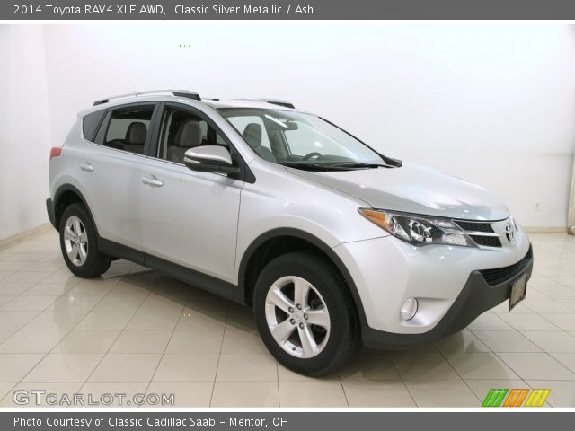 2014 Toyota RAV4 XLE AWD in Classic Silver Metallic