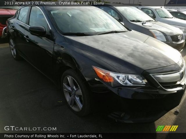 2013 Acura ILX 2.0L Premium in Crystal Black Pearl