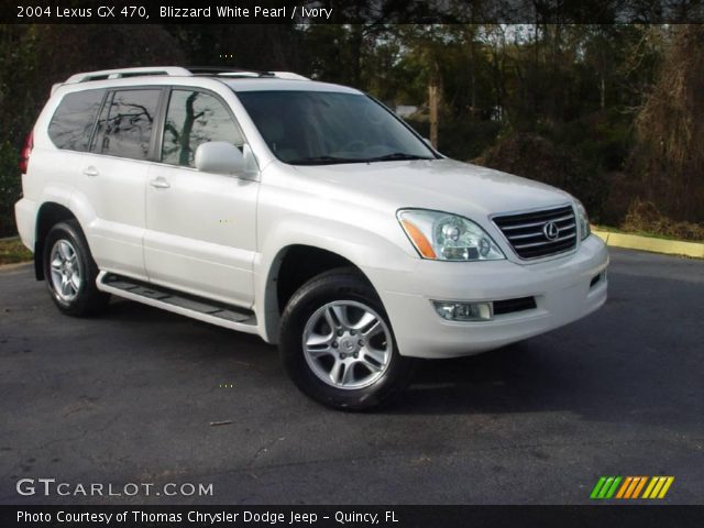 2004 Lexus GX 470 in Blizzard White Pearl