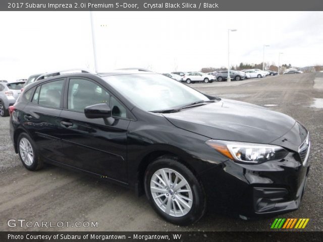 2017 Subaru Impreza 2.0i Premium 5-Door in Crystal Black Silica