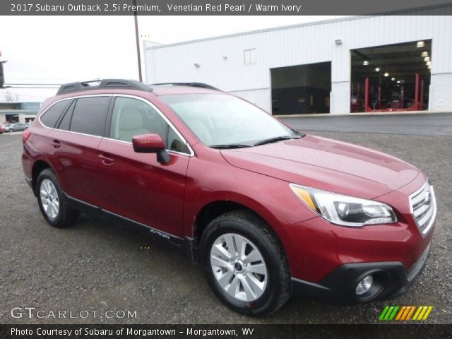 2017 Subaru Outback 2.5i Premium in Venetian Red Pearl