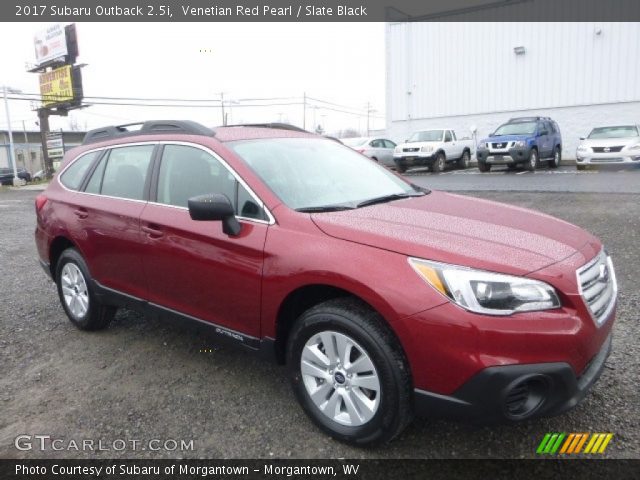 2017 Subaru Outback 2.5i in Venetian Red Pearl