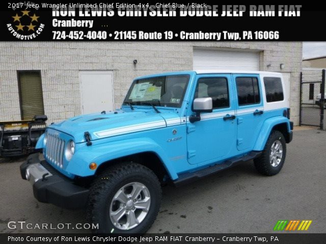 2017 Jeep Wrangler Unlimited Chief Edition 4x4 in Chief Blue
